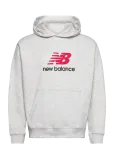 New Balance - Athletics French Terry Logo Hoodie - Spordi kapuutsiga pusad - XL