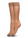 Lindex - 2-Pack Knee-High Socks 20 Denier - P&otilde;lvikud - 36/42