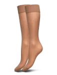 Lindex - 2-Pack Knee-High Socks 20 Denier - P&otilde;lvikud - 36/42