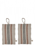 OYOY Living Design - Linu Potholder - Pack Of 2 - Kaaned ja tarvikud - 22X14CM