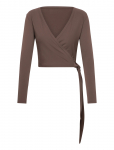 Aim&acute;n - Shape Seamless Wrap Long Sleeve - Spordi pikkade varrukatega topid - L