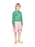 THE ANIMALS OBSERVATORY - Eel Kid Polo Shirt Green - Pikkade varrukatega s&auml;rgid - 8 Y