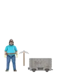 Minecraft - Minecraft Explosive Minecart Escape Action Figure & Accessories Toy Set Inspired By A Movie - Filmid ja muinasjututegelased - ONE SIZE