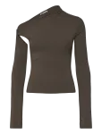Weekday - Asymmetric Draped Long-Sleeved Top - Pikkade varrukatega - XS