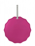 Present Time - Memo Board Funky Wave Bright Pink, Incl. 5 White Magnets, Pu Strap - Seinakaunistused - &Oslash;:51CM