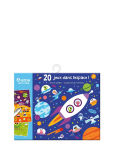 Auzou - Activity Cards - 20 Space Games - Lauam&auml;ngud - ONE SIZE
