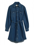 Gant - Puff Sleeve Denim Dress - Teksakleidid - 34