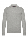 Tommy Hilfiger - Lambswool Zip Polo - Pikkade varrukatega - XXXL