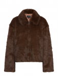 Bardot - Sylvie Zip Faux Fur Jacket - Kunstkarusnahk - 34