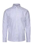 Lindbergh - Striped Superflex Oxford L/S - Oxfordi s&auml;rgid - L