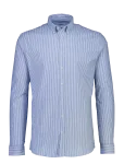 Lindbergh - Striped Superflex Oxford L/S - Oxfordi s&auml;rgid - XL