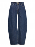 ABRAND - 95 Mid Barrel Jean Taradark Blue - Barrel-teksad - 26