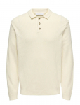 ONLY & SONS - Onslaw Reg Ls Polo Knit Frml - Pikkade varrukatega kootud polos&auml;rgid - XXL