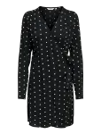 ONLY - Onlkeshav L/S V-Neck Wrap Dress Wvn - H&otilde;lmikkleidid - M