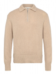 Selected - Slhcody Ls Knit Relaxed Half Zip Polo - Poolpika lukuga džemprid - XL
