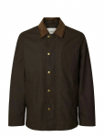 Selected - Slhwalter Waxed Cotton 2.0 Jkt Noos - Kerged jakid - XXL