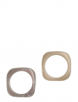 Pieces - Pcmille Bracelet 2-Pack Pp - K&auml;ev&otilde;rud - ONE SIZE