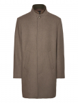 Lindbergh Black - Detachable Collar Wool Coat - Villased mantlid - M