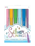 Ooly - Outline Markers 6 Pcs - Silver Linings - Pliiatsid - ONE SIZE