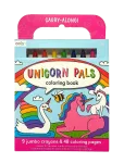Ooly - Crayons And Colouring Book - Unicorn Pals - Carry Along - V&auml;rvimis- ja meisterdamisraamatud - ONE SIZE