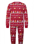 Happy Seasons - Christmas Cookie Pyjamas Red - Pidžaamad (komplektid) - M