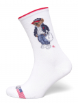 Polo Ralph Lauren - Bci Cotton-Spring Bear-Crw-1Pk - Tavalised sokid - 38-42