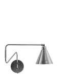House Doctor - Wall Lamp, Hdgame, Brushed Silver F - Seinalambid - ONE SIZE