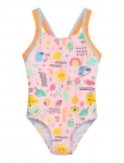 Color Kids - Swimsuit W Elastic Straps, Aop - Ujumisriided - 116