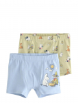 Lindex - Boxer 2 Pack Aop Moomin Hidden - Alusp&uuml;ksid - 86/92