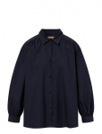 Rue De Tokyo - Sloan Organic Garment Dyed Poplin - Pikkade varrukatega - S