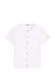 Tommy Hilfiger - Gold Button Slim Ss Tee - L&uuml;hikeste varrukatega - XS