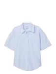 Calvin Klein - Relaxed Poplin Ss Shirt - Topid - XL