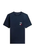 Tommy Hilfiger - Brand Love Text Stack Tee - L&uuml;hikeste varrukatega - L
