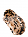 Lenoites - Flat Hair Clip, Nude Leopard - Juukseklambrid - ONE SIZE