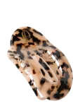 Lenoites - Flat Hair Clip, Nude Leopard - Juukseklambrid - ONE SIZE
