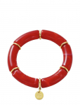 Bud To Rose - Brooks Bracelet Resin Red - K&auml;ev&otilde;rud - ONE SIZE