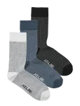 Jack & Jones - Jacbryan Bird Eye Socks 3 Pack Sn - Tavalised sokid - ONE SIZE