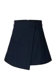 Selected - Slftora Hw Short Asymetric Skirt B - L&uuml;hikesed seelikud - 38