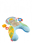 Fisher-Price - Sensory Adventures Tummy Wedge Newborn Support With Teether & Rattle Baby Toys - Motoorsete oskuste m&ouml;&ouml;bel - ONE SIZE
