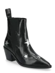 Zadig & Voltaire - Tyler Stars Vintage Patent - Kontsaga poolsaapad - 36