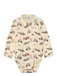 Hust & Claire - Hcboye Vintage Toy - Pikkade varrukatega bodid - 86