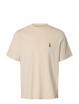 Selected - Slhreg-Ripley Ss Emb Tee Ex - L&uuml;hikeste varrukatega - L