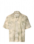 Selected - Slhrlxair Mix Ss Shirt - Vabaaja s&auml;rgid - XXL
