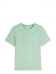 Tommy Hilfiger - Garment Dye Pocket Regular Tee - L&uuml;hikeste varrukatega - S