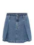 Calvin Klein Jeans - Pleated Denim Mini Skirt Tinted - L&uuml;hikesed seelikud - 27