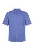 Mos Mosh Gallery - Mmgtheo Linen Ss Shirt - L&uuml;hikeste varrukatega s&auml;rgid - XXL