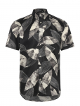 Lindbergh - Cotton / Lyocell Blend Aop Shirt S/ - L&uuml;hikeste varrukatega s&auml;rgid - XXL