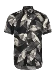 Lindbergh - Cotton / Lyocell Blend Aop Shirt S/ - L&uuml;hikeste varrukatega s&auml;rgid - XXL