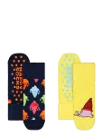 Happy Socks - Kids 2-Pack Ice Cream Anti-Slip Socks - Libisemisvastased sokid - 6-12M