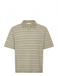 Jack & Jones - Jorhyeres Knit Stripe Polo - L&uuml;hikeste varrukatega kootud polos&auml;rgid - XXL